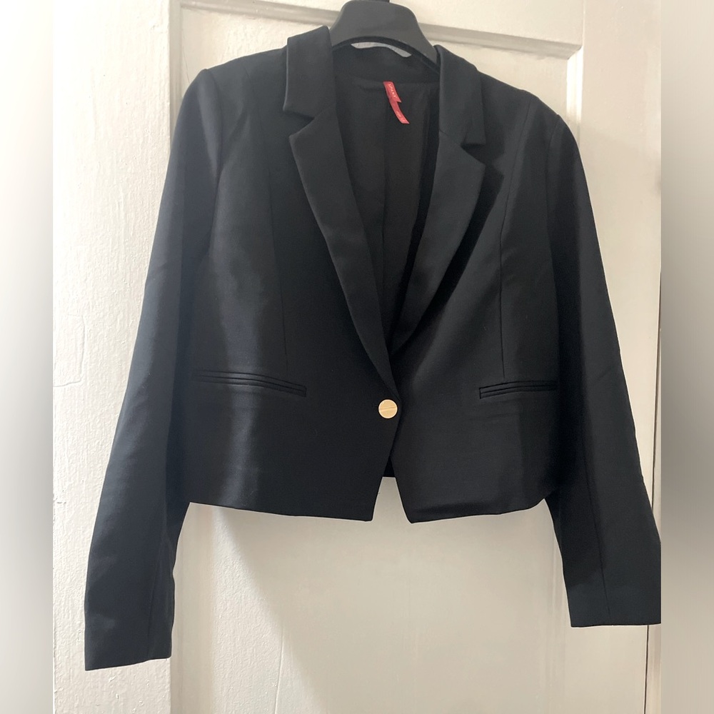 NWT Spanx Women's Ponte Crop Blazer